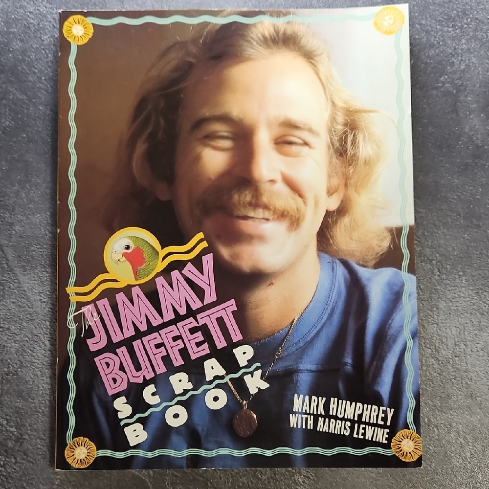 Vtg 1993 THE JIMMY BUFFETT SCRAPBOOK Scrap Book MARK HUMPHREY Harris Lewine BOOK